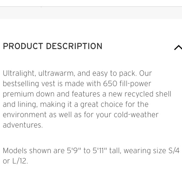 Eddie Bauer Woman’s EB650 Packable Puffer Vest Medium - Picture 8 of 16